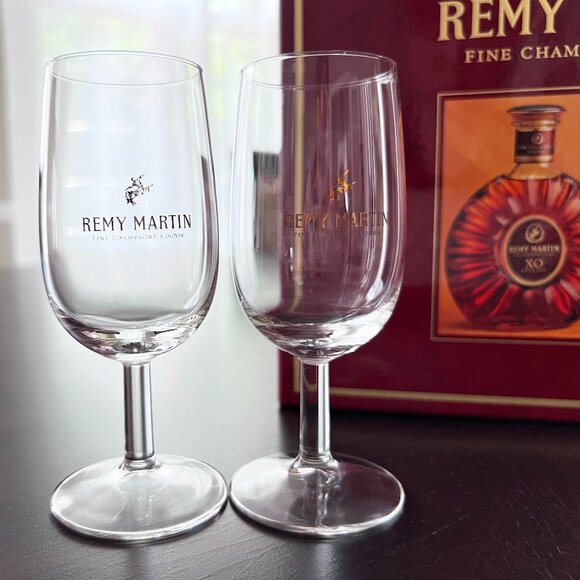 Remy Martin XO Special Champagne Cognac 750ML Empty Bottle w/Gift Box +2 Glasses - Picture 8 of 12